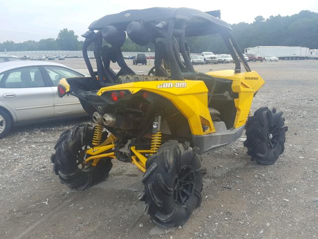 3JBPGCP11EJ000088 - 2014 CAN-AM MAVERICK 1 YELLOW photo 4