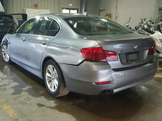 WBA5A7C59GG144597 - 2016 BMW 528 XI GRAY photo 3