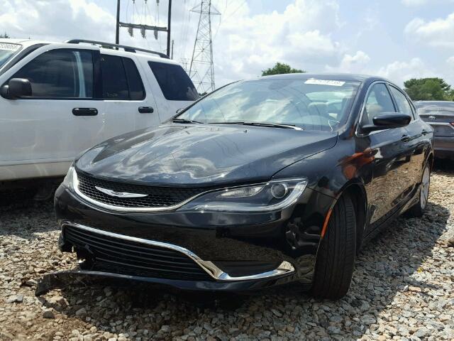 1C3CCCAB9FN688490 - 2015 CHRYSLER 200 LIMITE BLACK photo 2