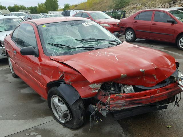 3G2JB12F95S184655 - 2005 PONTIAC SUNFIRE RED photo 1