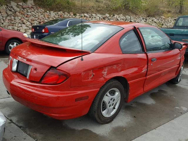 3G2JB12F95S184655 - 2005 PONTIAC SUNFIRE RED photo 4