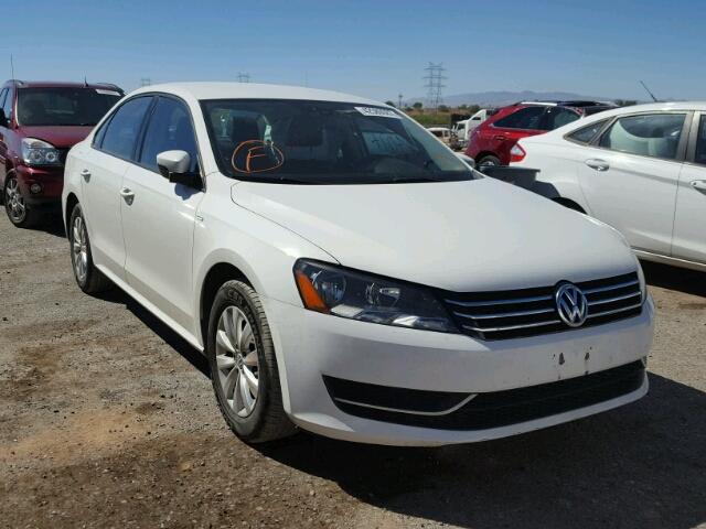 1VWAT7A31EC084734 - 2014 VOLKSWAGEN PASSAT S თეთრი ფოტო 1