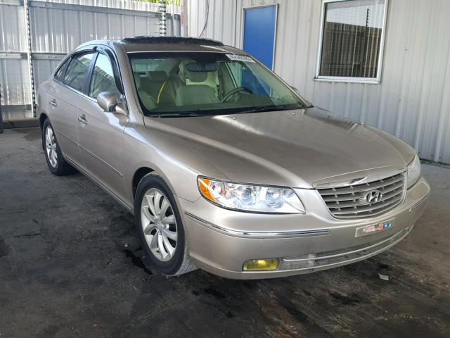 KMHFC46F26A130445 - 2006 HYUNDAI AZERA SE GOLD photo 1