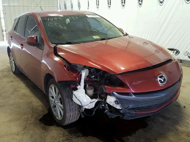 JM1BL1H67A1284995 - 2010 MAZDA 3 S RED photo 1