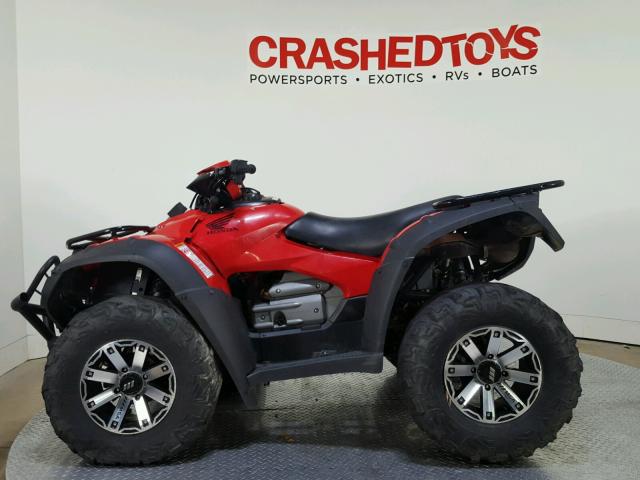 1HFTE3308G4100450 - 2016 HONDA TRX680 FA RED photo 5