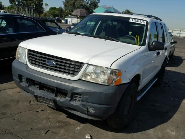 1FMZU62K53ZA87421 - 2003 FORD EXPLORER X WHITE photo 2