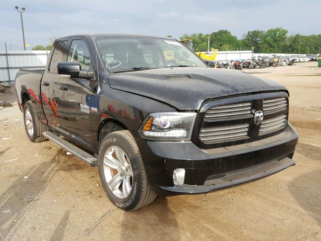 1C6RR7HT2DS559653 - 2013 RAM 1500 SPORT BLACK photo 1