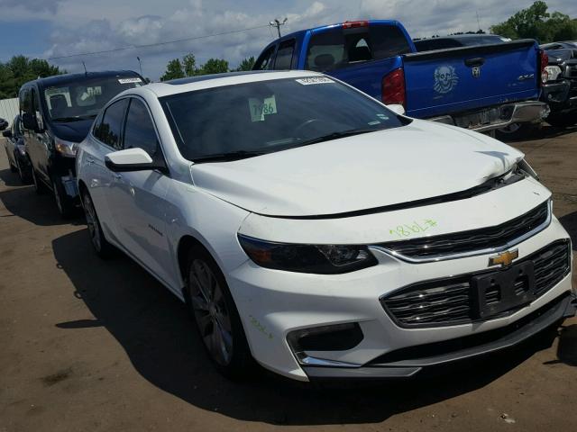 1G1ZH5SX3GF231191 - 2016 CHEVROLET MALIBU PRE WHITE photo 1