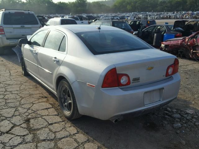 1G1ZH57B59F118617 - 2009 CHEVROLET MALIBU 1LT SILVER photo 3