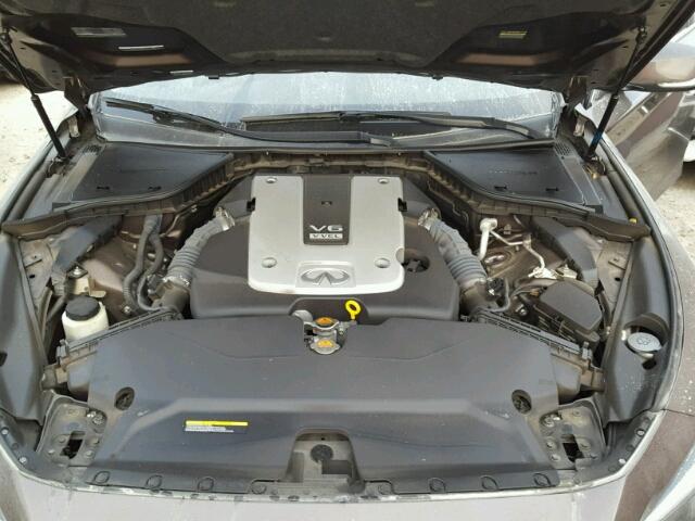 JN1BV7AP8EM679341 - 2014 INFINITI Q50 BASE BROWN photo 7