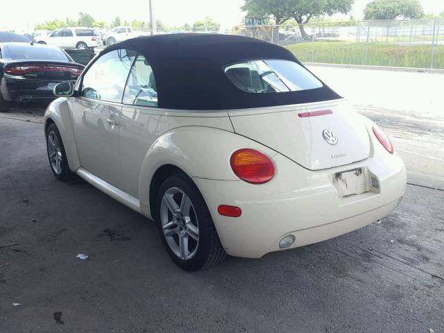 3VWCD31Y24M345229 - 2004 VOLKSWAGEN NEW BEETLE თაფლისფერი ფოტო 3