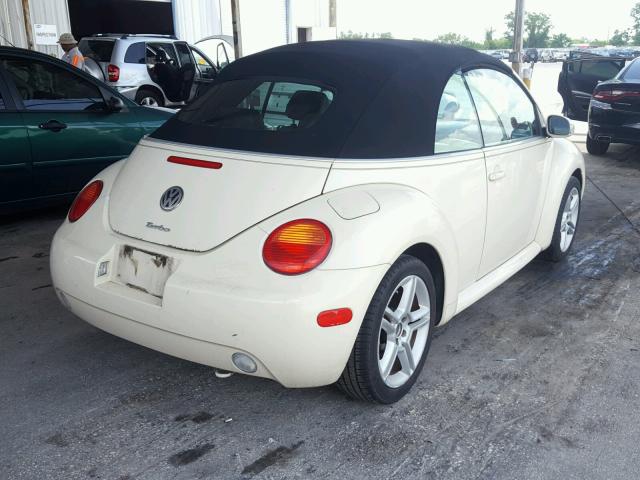 3VWCD31Y24M345229 - 2004 VOLKSWAGEN NEW BEETLE თაფლისფერი ფოტო 4