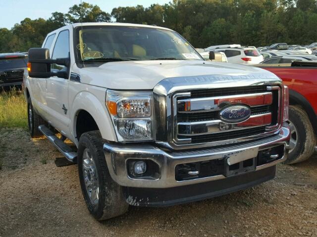 1FT7W2BT4FEA02720 - 2015 FORD F250 WHITE photo 1