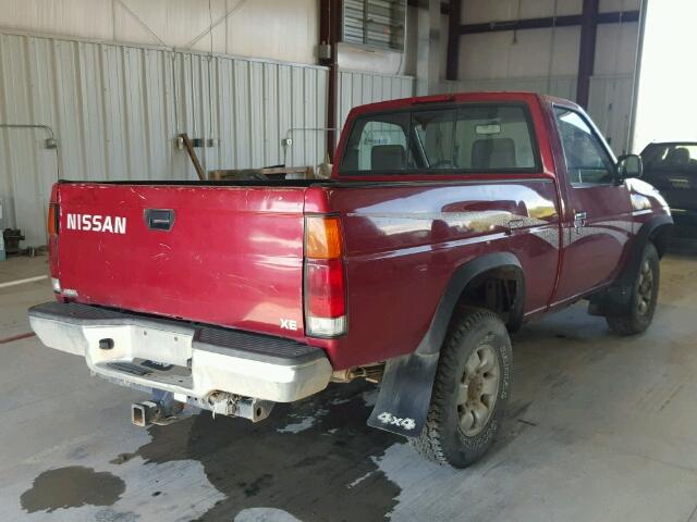 1N6SD11Y0VC379253 - 1997 NISSAN TRUCK RED photo 4