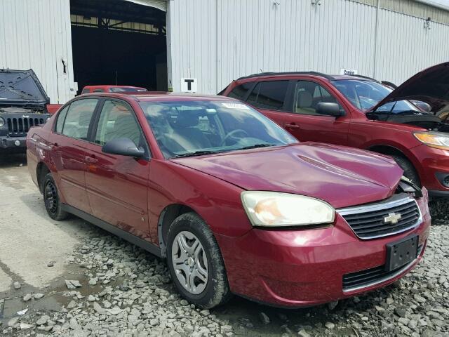 1G1ZS51F56F282507 - 2006 CHEVROLET MALIBU LS Qırmızı foto 1