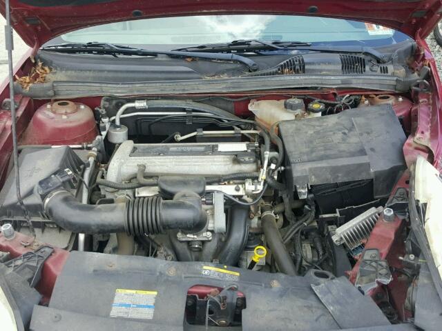 1G1ZS51F56F282507 - 2006 CHEVROLET MALIBU LS Qırmızı foto 7