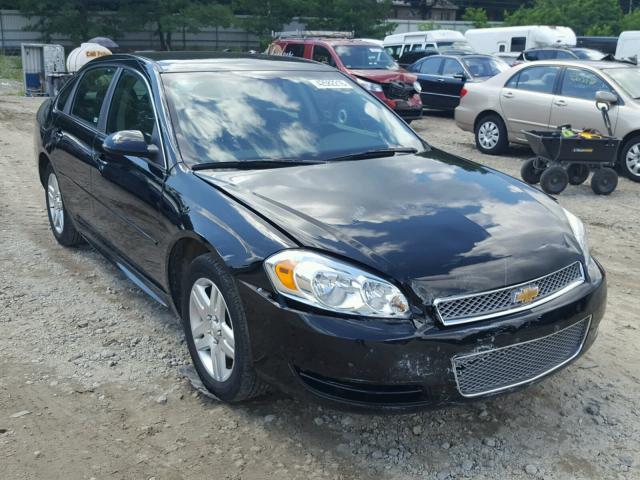 2G1WB5E38G1106109 - 2016 CHEVROLET IMPALA LIM BLACK photo 1