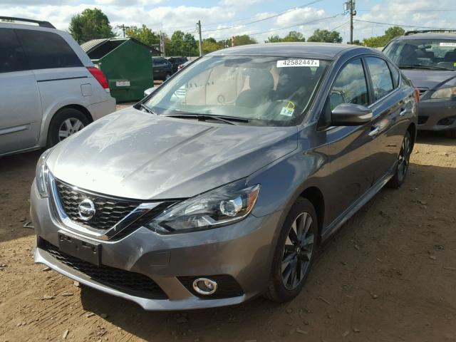 3N1AB7AP9HY248657 - 2017 NISSAN SENTRA S GRAY photo 2