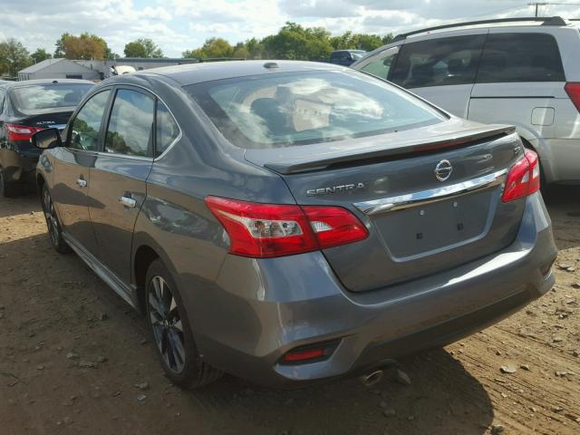 3N1AB7AP9HY248657 - 2017 NISSAN SENTRA S GRAY photo 3