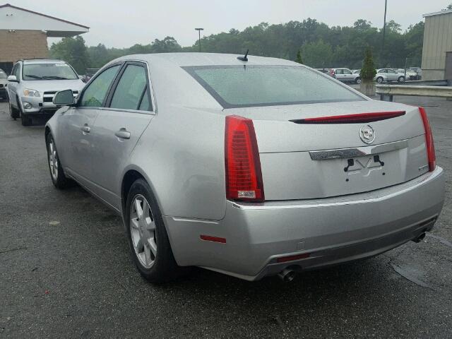 1G6DF577X80135453 - 2008 CADILLAC CTS SILVER photo 3