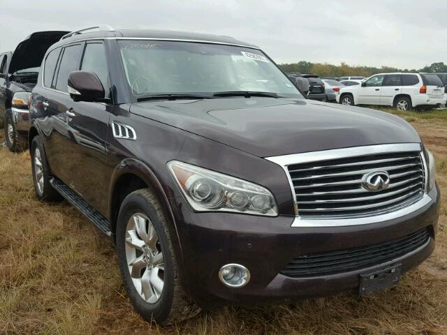 JN8AZ2ND8D9730326 - 2013 INFINITI QX56 MAROON photo 1