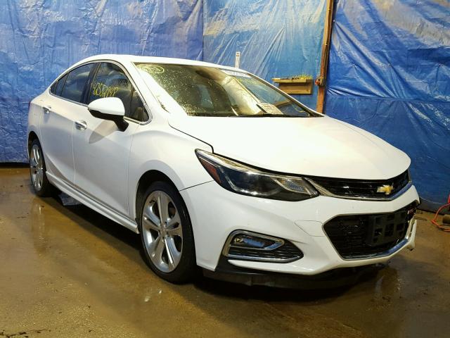 1G1BF5SM7H7137498 - 2017 CHEVROLET CRUZE PREM WHITE photo 1