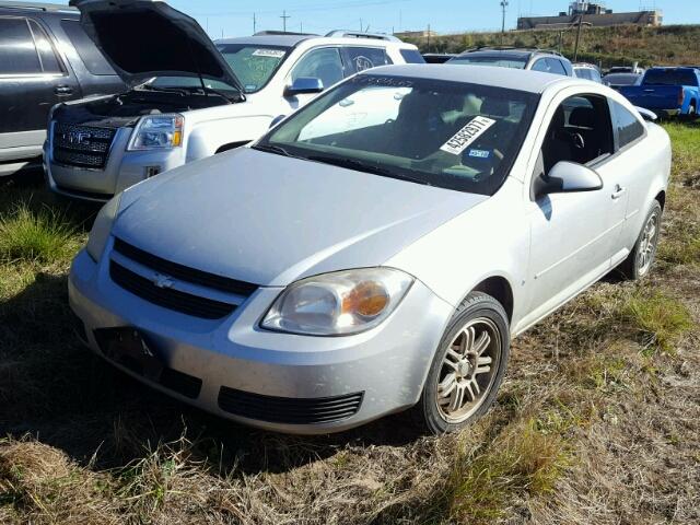 1G1AL15F877114837 - 2007 CHEVROLET COBALT BLACK photo 2