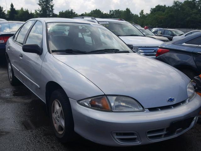 1G1JC524717212484 - 2001 CHEVROLET CAVALIER B SILVER photo 1