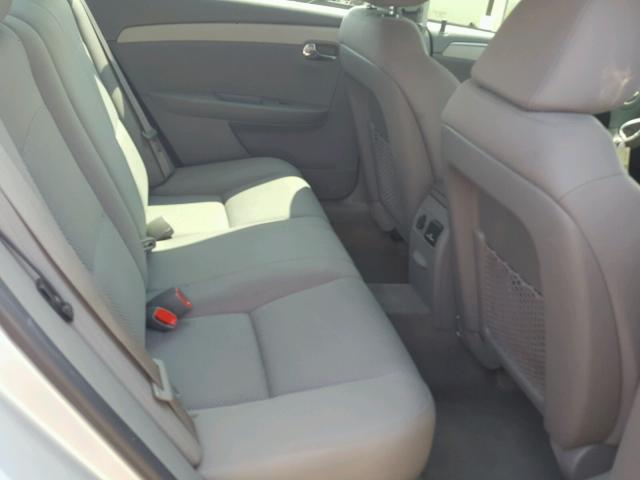 1G1ZC5E08CF163056 - 2012 CHEVROLET MALIBU 1LT ვერცხლისფერი ფოტო 6