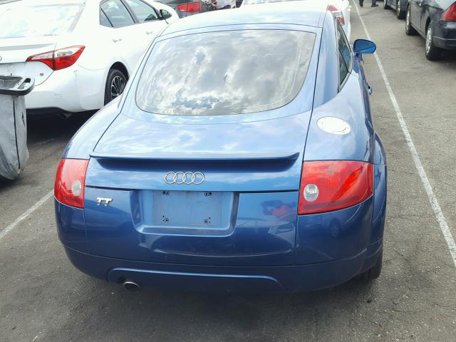 TRUSC28N731009746 - 2003 AUDI TT BLUE photo 9