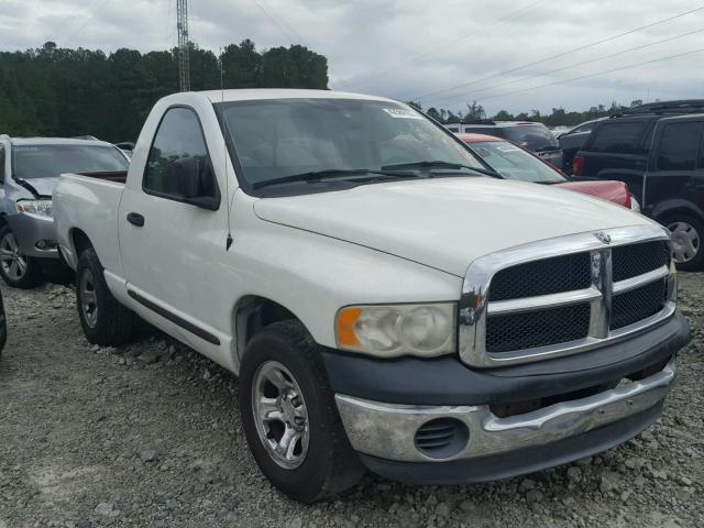 1D7HA16K93J54776 - 2003 DODGE RAM 1500 S WHITE photo 1