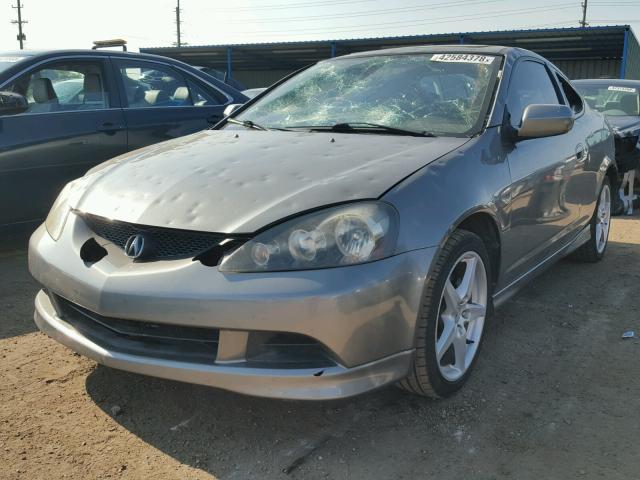 JH4DC53056S005742 - 2006 ACURA RSX TYPE-S GRAY photo 2