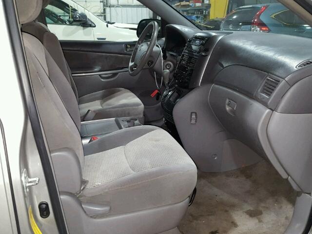 5TDZK23C28S188760 - 2008 TOYOTA SIENNA CE SILVER photo 5