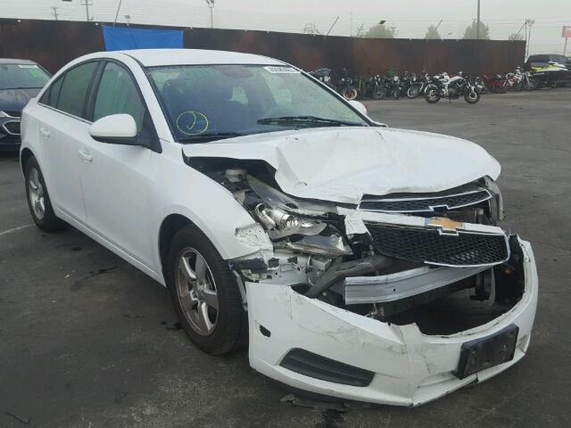 1G1PE5SC4C7338011 - 2012 CHEVROLET CRUZE LT WHITE photo 1