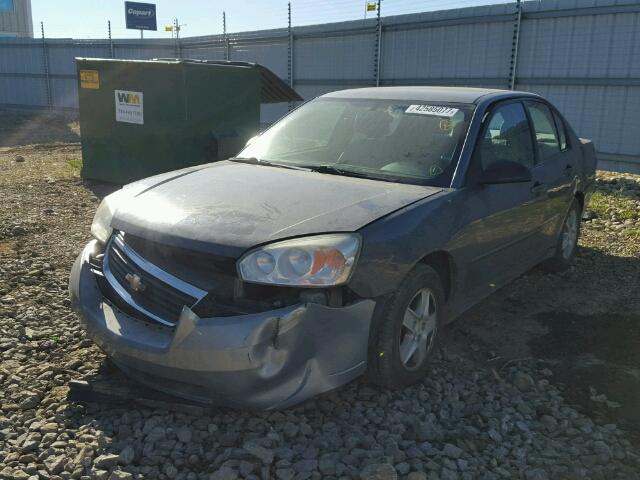 1G1ZT52865F224255 - 2005 CHEVROLET MALIBU LS GRAY photo 2