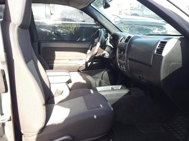 1GCJSDFE9C8137033 - 2012 CHEVROLET COLORADO L GRAY photo 5