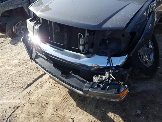 1GCJSDFE9C8137033 - 2012 CHEVROLET COLORADO L GRAY photo 9