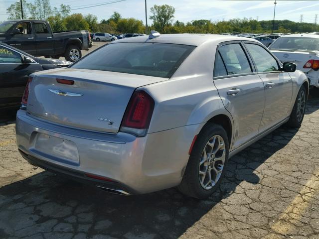 2C3CCAGG9FH831227 - 2015 CHRYSLER 300 SILVER photo 4