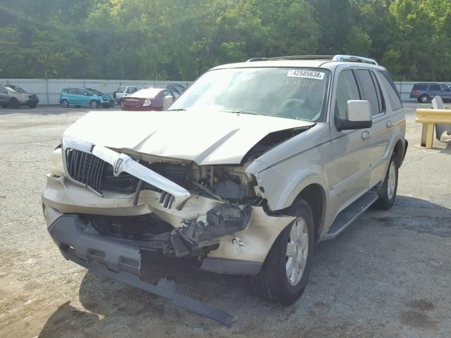 5LMEU68H54ZJ26825 - 2004 LINCOLN AVIATOR 米色 照片 2