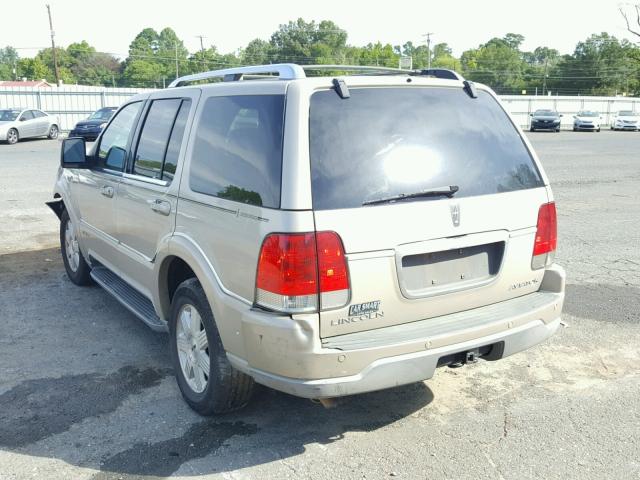 5LMEU68H54ZJ26825 - 2004 LINCOLN AVIATOR 米色 照片 3