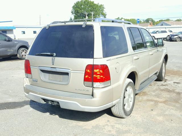 5LMEU68H54ZJ26825 - 2004 LINCOLN AVIATOR 米色 照片 4