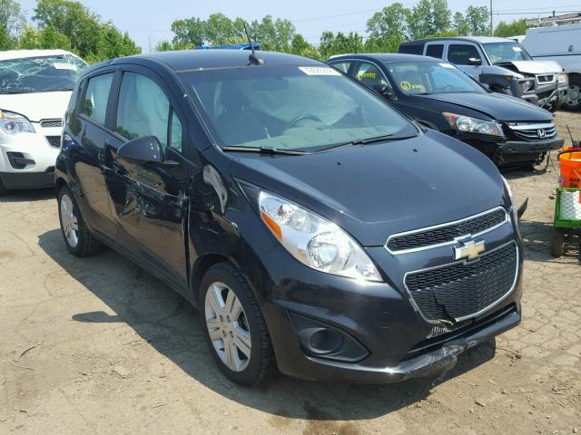 KL8CB6S96EC580293 - 2014 CHEVROLET SPARK LS BLACK photo 1