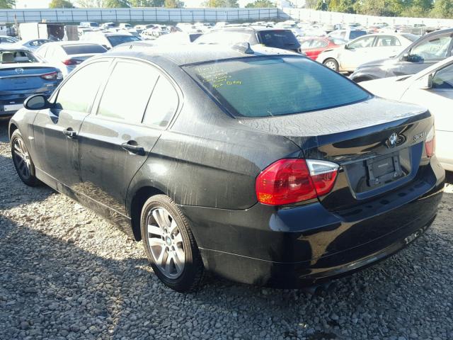 WBAVA33577KX77752 - 2007 BMW 328 I BLACK photo 3