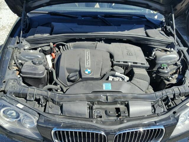 WBAUN7C54BVM24321 - 2011 BMW 135 I BLACK photo 7