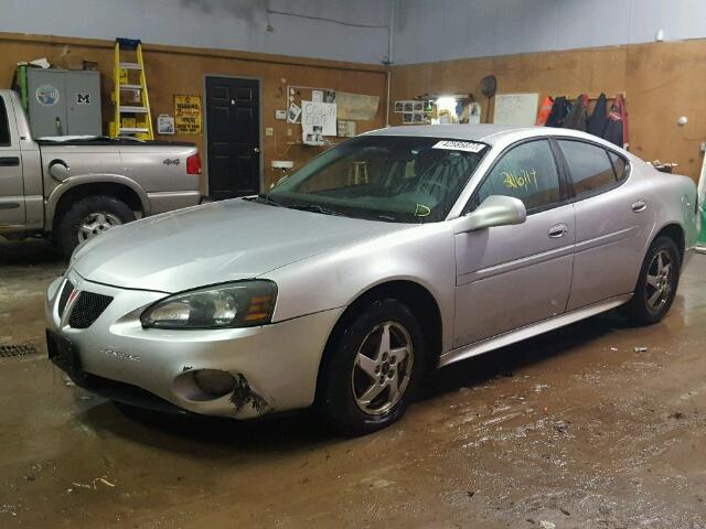 2G2WP522441252849 - 2004 PONTIAC GRAND PRIX SILVER photo 2