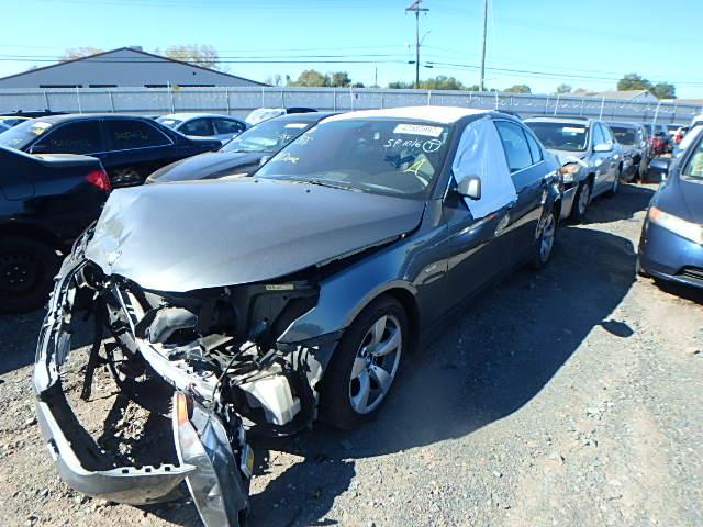 WBANE53556CK86573 - 2006 BMW 525 GRAY photo 2