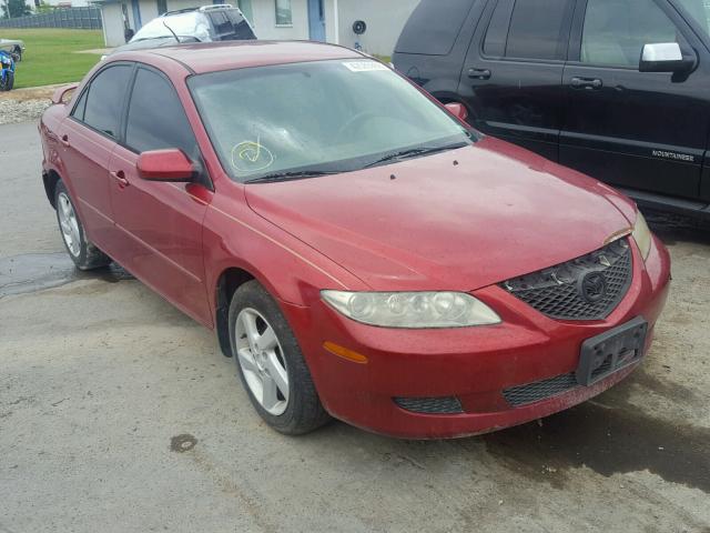 1YVFP80C845N19041 - 2004 MAZDA 6 I Rojo foto 1