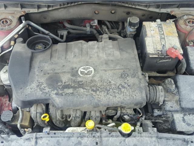 1YVFP80C845N19041 - 2004 MAZDA 6 I Rojo foto 7
