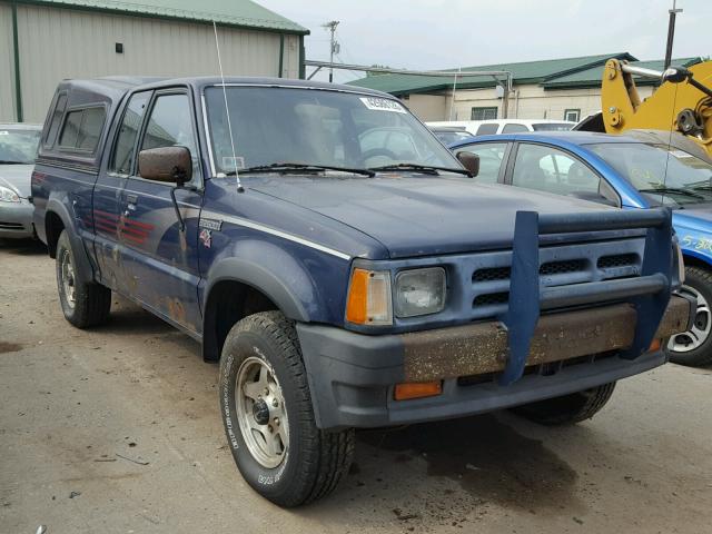 JM2UF6149M0118098 - 1991 MAZDA B2600 CAB BLUE photo 1