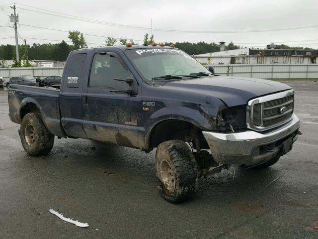 1FTSX31P54EC61604 - 2004 FORD F350 SRW S BLUE photo 1